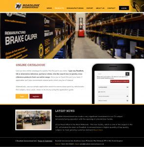 Roadlink Web Layout